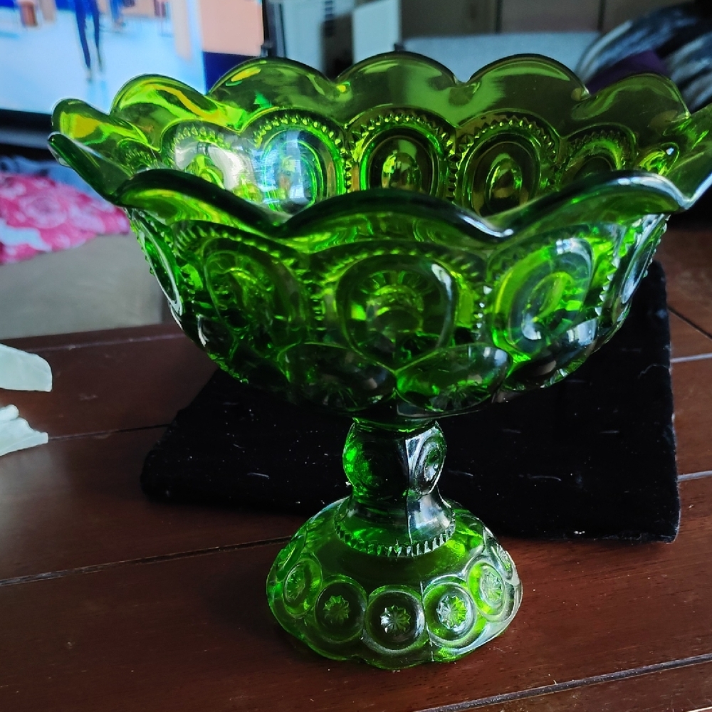 Vintage L.E. Smith Compote